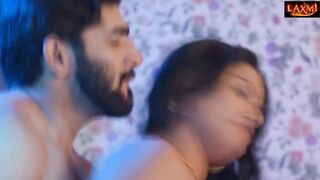 Indian big ass hot milf stepmom massage and seducing her stepson to satisfy her and fucked her big ass real Hindi Desi sex video - 15 image