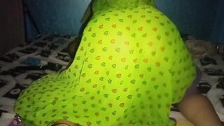 Call the school girl at home and come to the saree