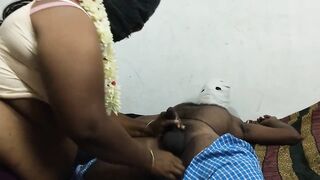 Tamil Beautiful Couples Very Nice Fucking in Bed - 4 image