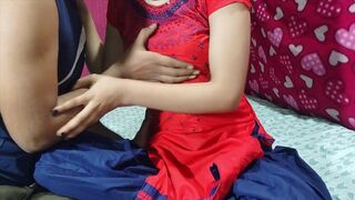 The brother-in-law fucked the hot Bhabhi's thirsty pussy all night long! - 1 image