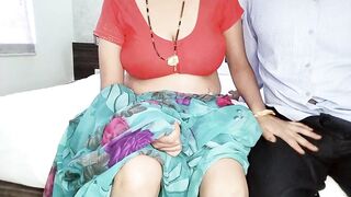 Stepmom seduced and fucked her pussy while getting a foot massage (Hindi audio) - 6 image