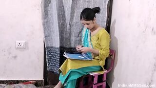 Sexy Indian Tuition Teacher Romantic Hot Sex With Her Student - 1 image