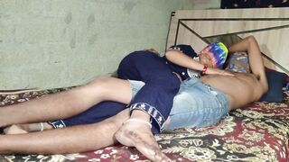 Indian Village Romantic Sex with Desi step sister Full Hindi Video - 3 image