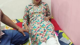 desi stepbro tried to pregnant the stepsis on their first fuck after marriage in Hindi audio - 2 image