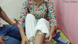 desi stepbro tried to pregnant the stepsis on their first fuck after marriage in Hindi audio - 6 image