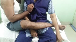 Married Stepuncle Enjoying College Girl with Uniform in Neighbour's Home - 1 image