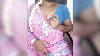 South Indian Tamil Aunty Dirty Talking About Indian Village House Wife Husband Fucking - 2 image