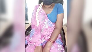 South Indian Tamil Aunty Dirty Talking About Indian Village House Wife Husband Fucking - 3 image