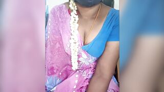 South Indian Tamil Aunty Dirty Talking About Indian Village House Wife Husband Fucking - 4 image