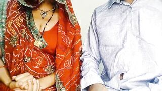 Brother-in-law took off the saree of his new daughter-in-law and fucked her (Hindi audio) - 1 image