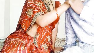 Brother-in-law took off the saree of his new daughter-in-law and fucked her (Hindi audio) - 4 image