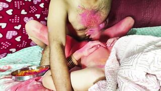 Holi me sali ko rang laga laga ke pela - 7 image