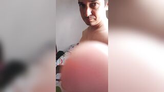 Beautiful chubby girlfriend loves to suck my cock - 1 image