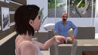 Pari Fucked by her Stepdad After Catching Her Masturbating - 2 image