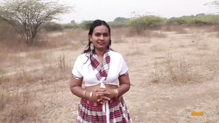 Indian Curvy Mature MILF Outdoor Fucking In Jungle - Desi Sex - 1 image