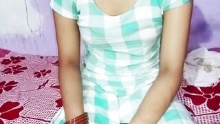 Cute indian desi bhabhi stocking with derver and hard-core fucking front of her sister in clear hindi audio - 5 image