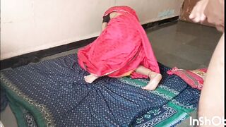 Desi Marathi wife in pink sadi, part 3. - 6 image