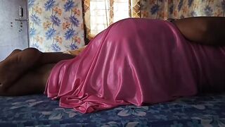 Desi Wife and Husband Romance in Hotel Bed - 1 image