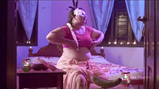 cute tamil girl first night Enjoy with and banana - 5 image