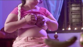 cute tamil girl first night Enjoy with and banana - 6 image
