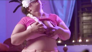 cute tamil girl first night Enjoy with and banana - 7 image