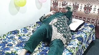 An Indian married woman called a Young Boy over and had Rough Sex with him Hindi Audio Desi Sex - 3 image