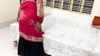Indian Maid (Kaam Wali Bai) Having Sex With Her Owner - 3 image