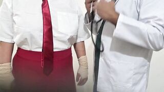 Indian doctor using student in hospital - 4 image