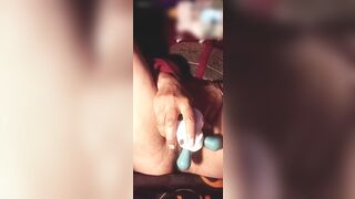 desi Delhi aunty fingring on video call - 13 image
