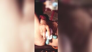 desi Delhi aunty fingring on video call - 15 image