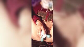 desi Delhi aunty fingring on video call - 4 image