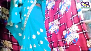 Desi pussy fucking fun, full dress, saree lifted and fucked, both legs raised and fucked, Hindi audio, Claire Vaise - 2 image