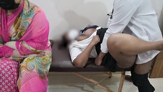 Indian school student got hardly fucked by a doctor infront of mother - 12 image