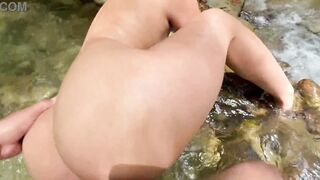 My sexy Indian stepsister invites me to go for a walk in the countryside so we can be alone, and I can stick my huge, delicious cock in her tight ass.