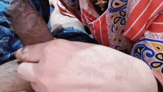 Stepmom Give Stepson Blowjob - 5 image