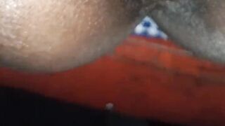 My wife and I were alone at home, so I was my wife but then suddenly someone came home and had to stop