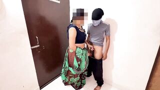 Indian Kamwali sex with Boy For stealing money from purse Hindi Audio - 6 image