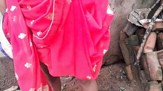 Newly Married Indian Bhabhi outdoor - 1 image