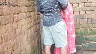 Newly Married Indian Bhabhi outdoor - 9 image