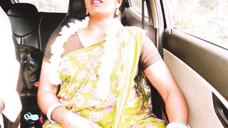 Indian beautiful aunty with engh boy fucking for long drive. Telugu dirty talks. - 4 image