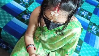 Newly Married Indian Bahu fucked by Sasur ji in her Tight Pussy clear Hindi audio - 1 image