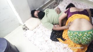 Desi wife in saree gets intimate with her man - 4 image