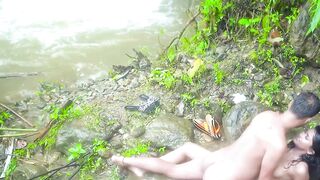 Indian Lovers go wild at Riverside Lodge with rough sex, squirting, and pussy licking - 15 image