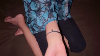 Hot Indian village girl gets her juicy pussy filled with cum in POV creampie video - 1 image