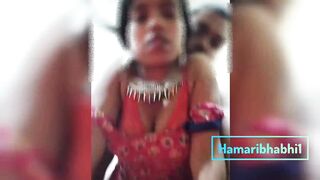 Stepbrother fucks stepsister with Indian wife and Tamil wife in the throes of love