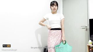 Watch as this Indian couple's love story reaches climax with a hardcore POV creampie action - 3 image