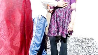 Watch this curvy Indian bhabhi get her big ass pounded by her brother-in-law's hard cock - 1 image