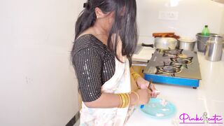 Pinki's First Time Anal: A Saree-Wearing Indian Housewife Gets Rough & Perfect