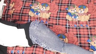 Indian beauty moans while getting her ass licked and creampied in close-up action - 1 image