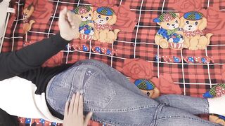 Indian beauty moans while getting her ass licked and creampied in close-up action - 2 image